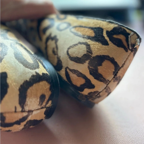 Sam Edelman Rae Leopard Print Point Flat size 9.5 - Picture 8 of 15